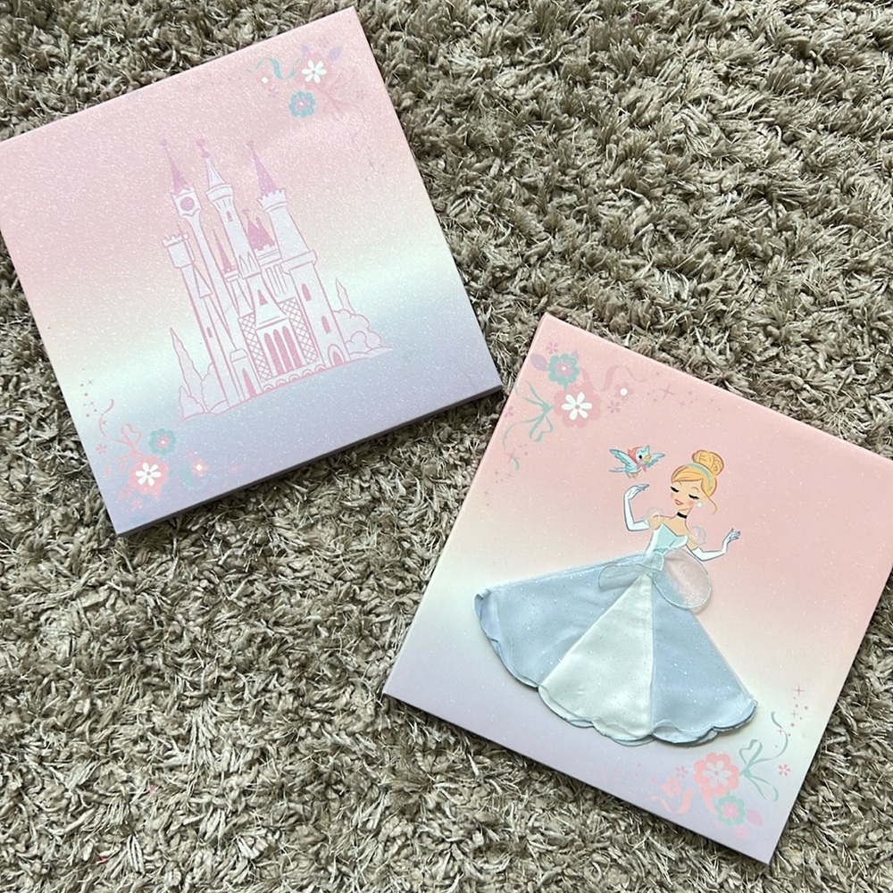 Cinderella nursery art (set of 4)